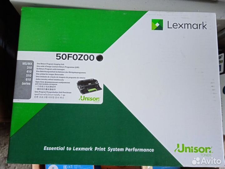 Фотобарабан лазерный Lexmark 50F0Z00 черный