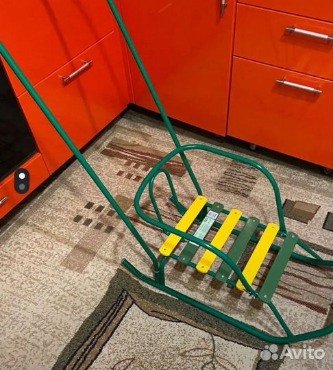 Детские санки коляска nika