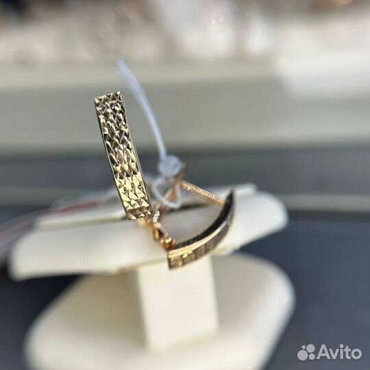 Золотые серьги женские 585 золото