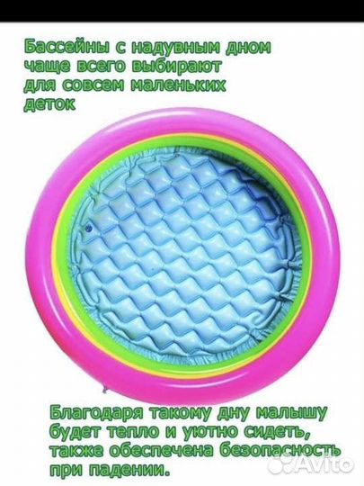 Надувной бассейн детский новый