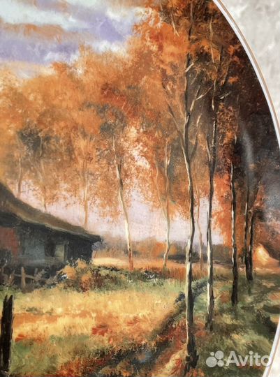 Винтажная декоративная тарелка Villeroy&Boch