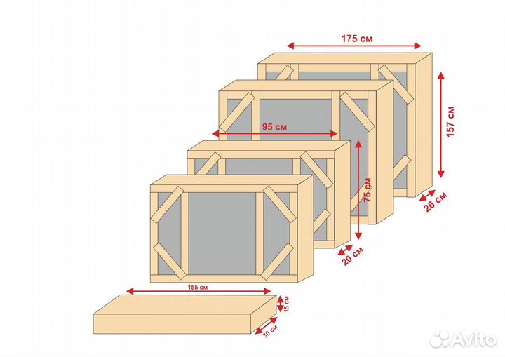 Теннисный стол City Strong Outdoor