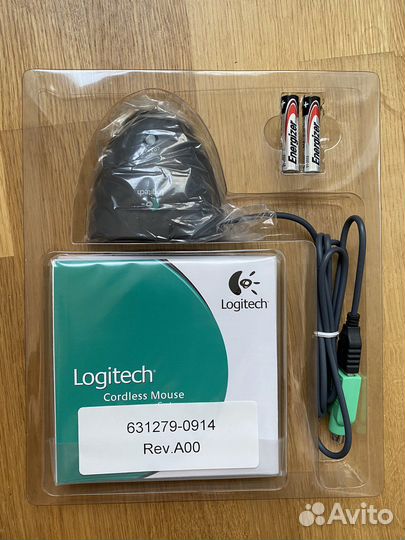 Мышь раритетная Logitech Cordless Mouse 930614