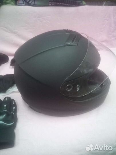 Мотошлем+аксессуары