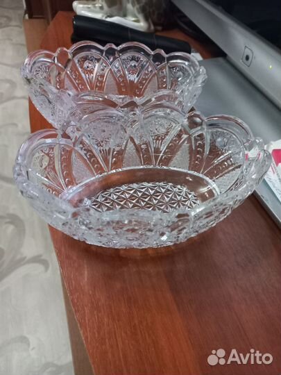 Хрустальная конфетница