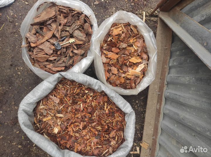 Кора сосны в мешках с доставкой