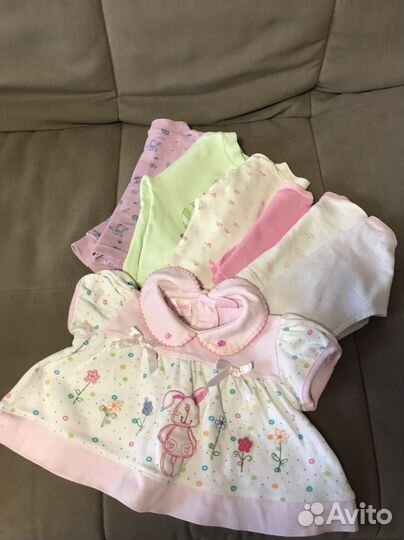 Пакет вещей на девочку с 0 до 1 года