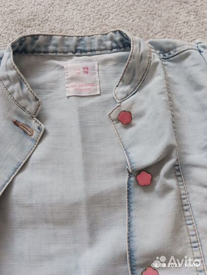 Джинсовка для девочки