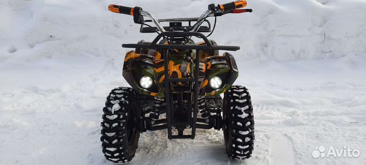 Детский электрический снегоход, квадроцикл