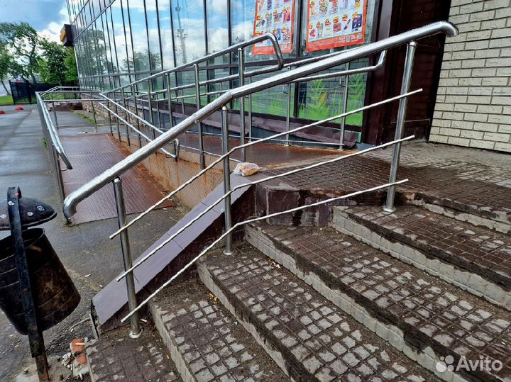 Перила из нержавейки