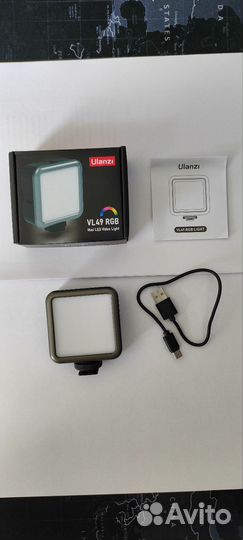 Свет для съемки ulanzi vl49 rgb