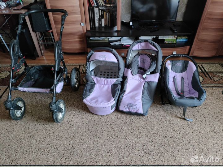Детская коляска 3 в 1