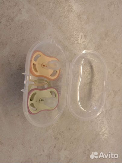Соска пустышка avent 0 6. 2 шт