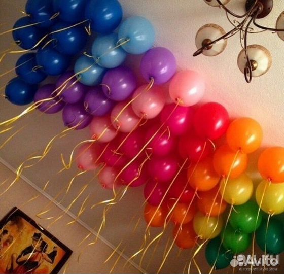 Воздушные гелиевые шары на Котлярова