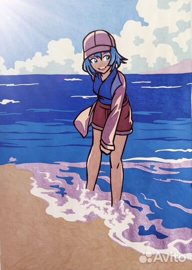 Акриловые маркеры, 80