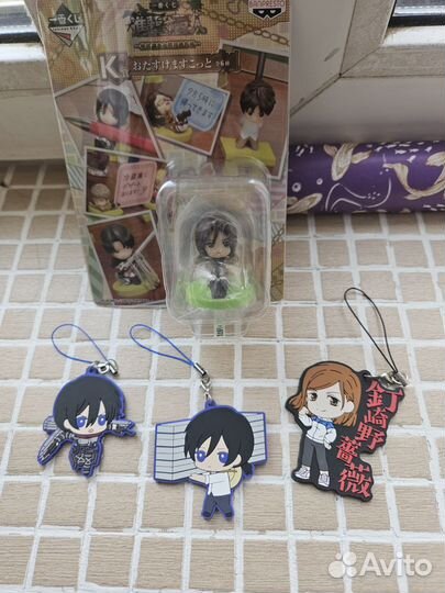 Аниме фигурки и брелки