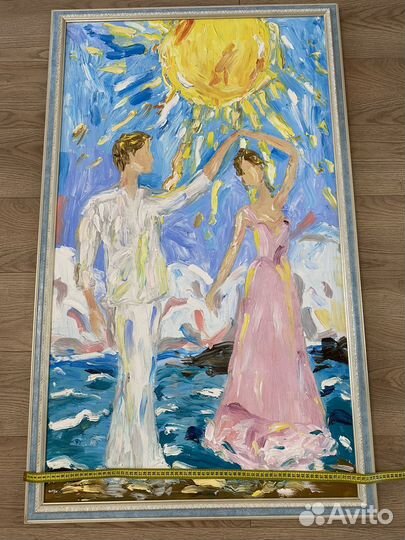 Картина маслом на холсте большая