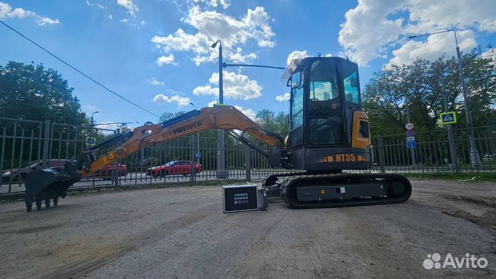 Мини-экскаватор HENGTE HT35, 2024