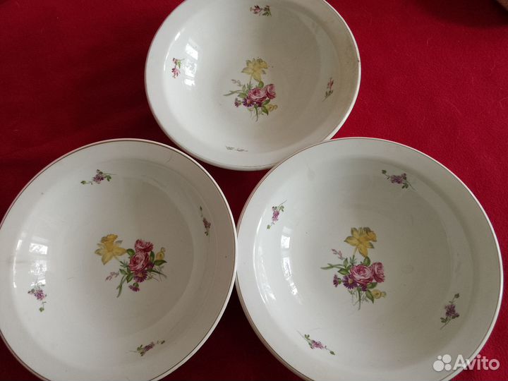 Тарелки советские