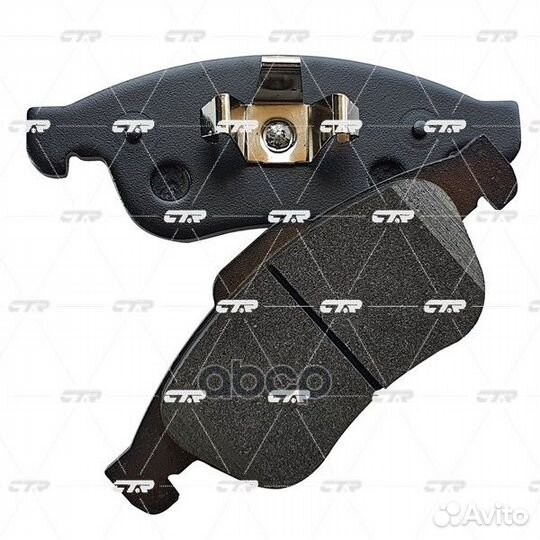 Колодки тормозные дисковые перед GK0983 CTR