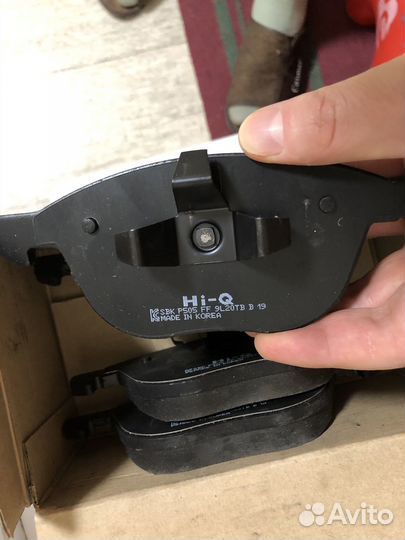 Колодки тормозные на Ford focus 2