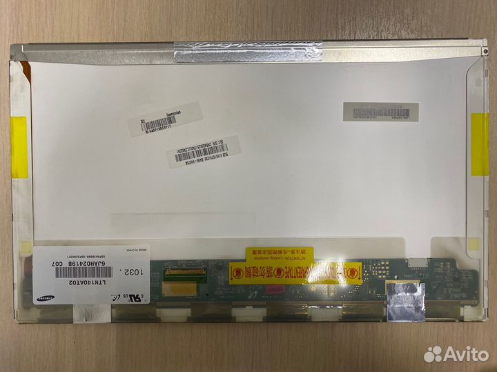 Ltn140at02 Матрица для ноутбука 14.0