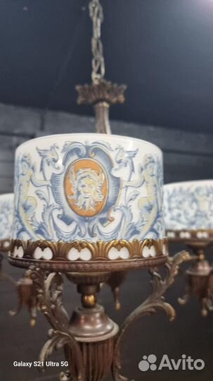 Люстра винтажная. Винтаж. Антикварная мебель