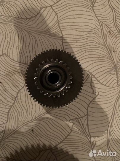 Электростартер и шестерни