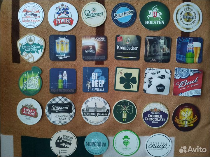 Пивные подставки костеры бирдекели