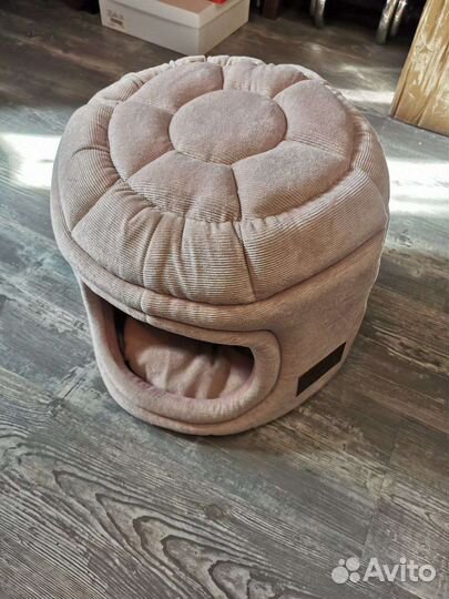 Домик для кошки Rurri розовый новый