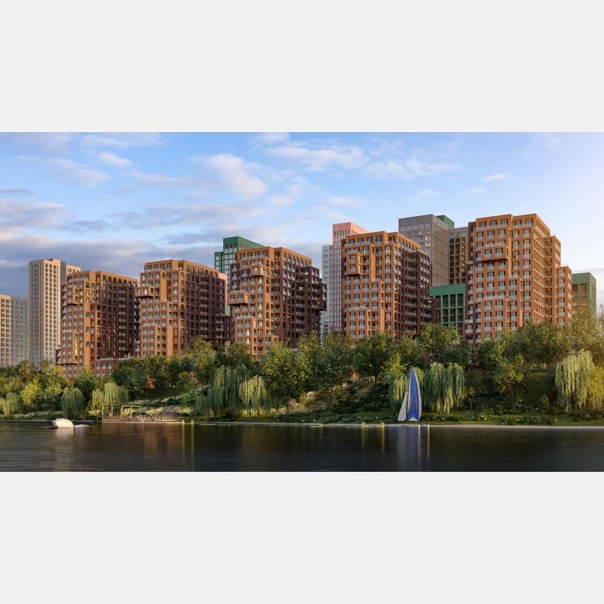 1-к. квартира, 49,3 м², 10/15 эт.