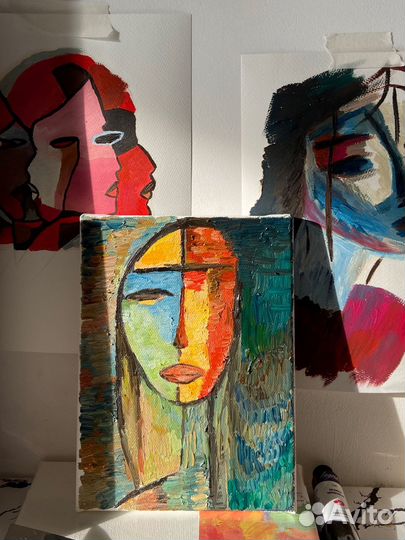 Картина маслом на холсте