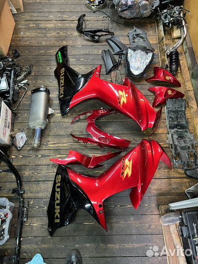 Suzuki gsx-r600 2011 пластик