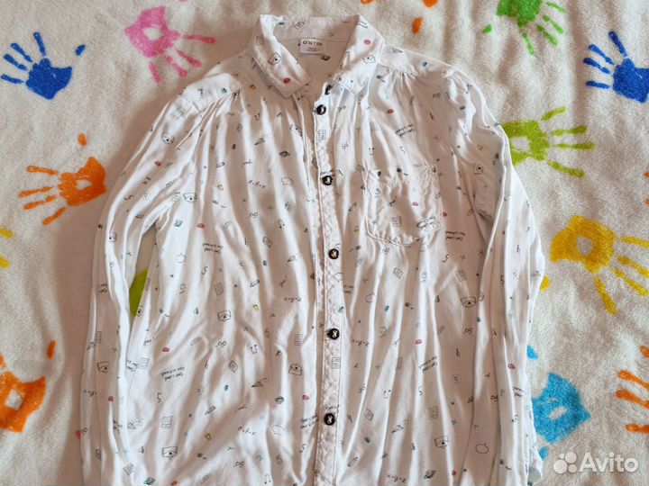 Блузки, кофты школьные 128,134