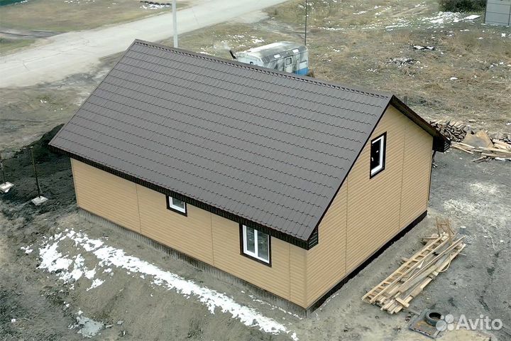 Каркасный дом 86 кв.м под чистовую отделку 43109