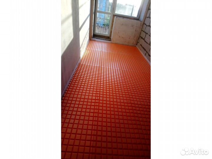 Теплый пол (пенопласт)