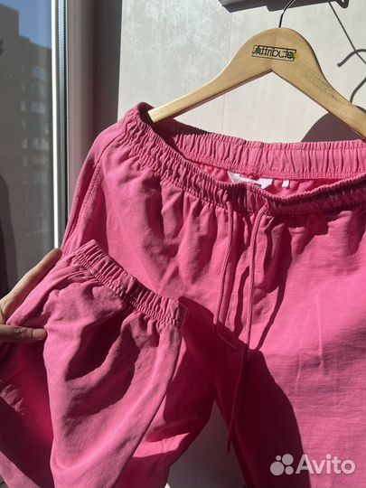 Штаны спортивные для танцев розовые