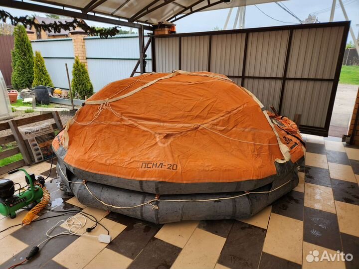 Плот спасательный пснл 20