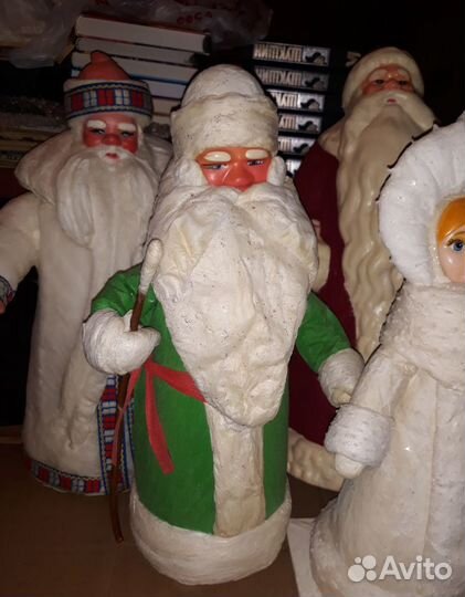 Ватный дед мороз СССР разные