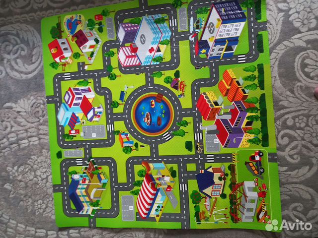 Детский игровой коврик