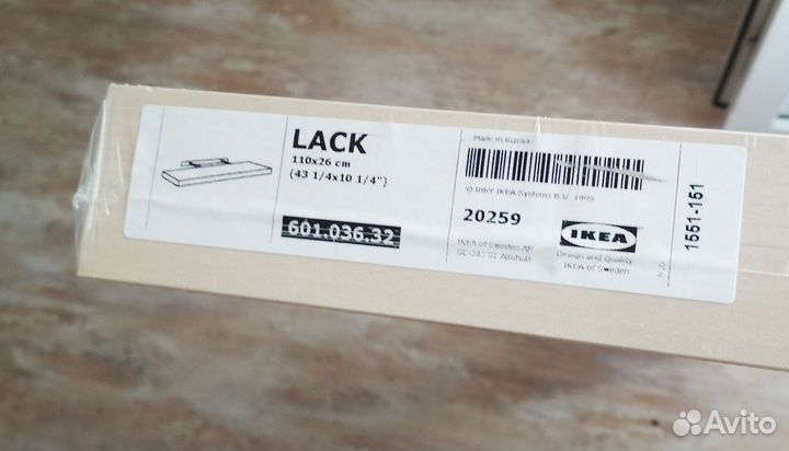 Полка икея lack 20259 IKEA 601.036.32