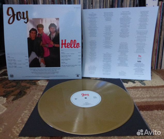 Joy - Hello 1986 LP Все хиты группы