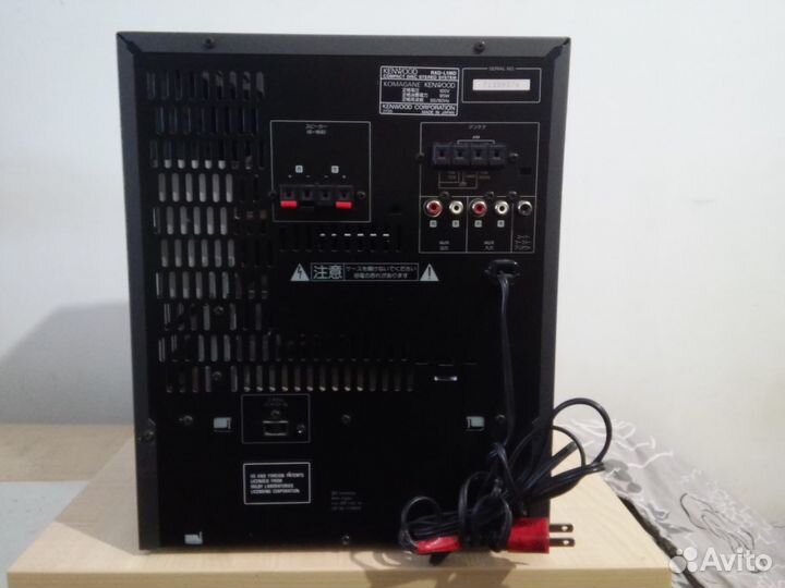 Муз.центрKenwood XL-1MD(аналог rxd-500) с колонкам