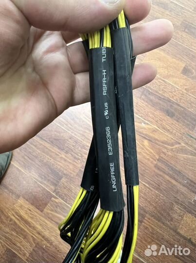 Оригинальая коса блока питания майнеров