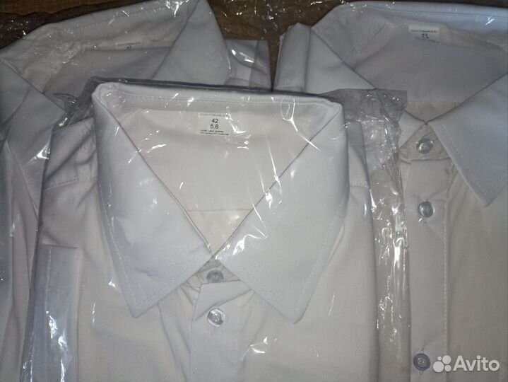 Мужская рубашка белая