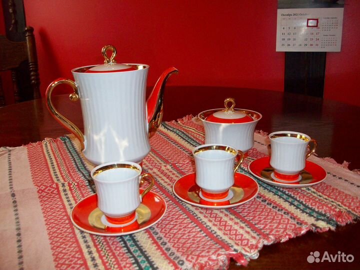 Сервиз кофейный Полтава СССР попредметно от