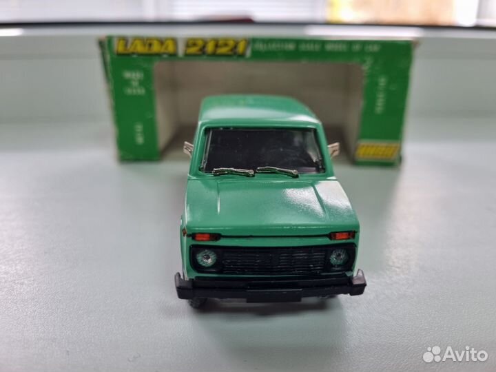 Модель ваз 2121 нива 1:43 Сделано в СССР
