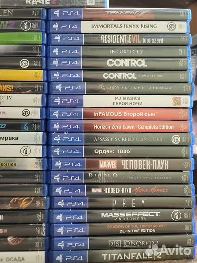 Поступление игр PlayStation 4 PS4 от 27.09