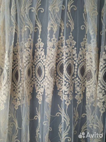 Готовые тюли новые