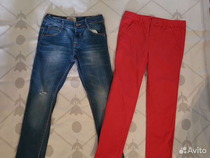 Вещи пакетом на мальчика 116 122 128